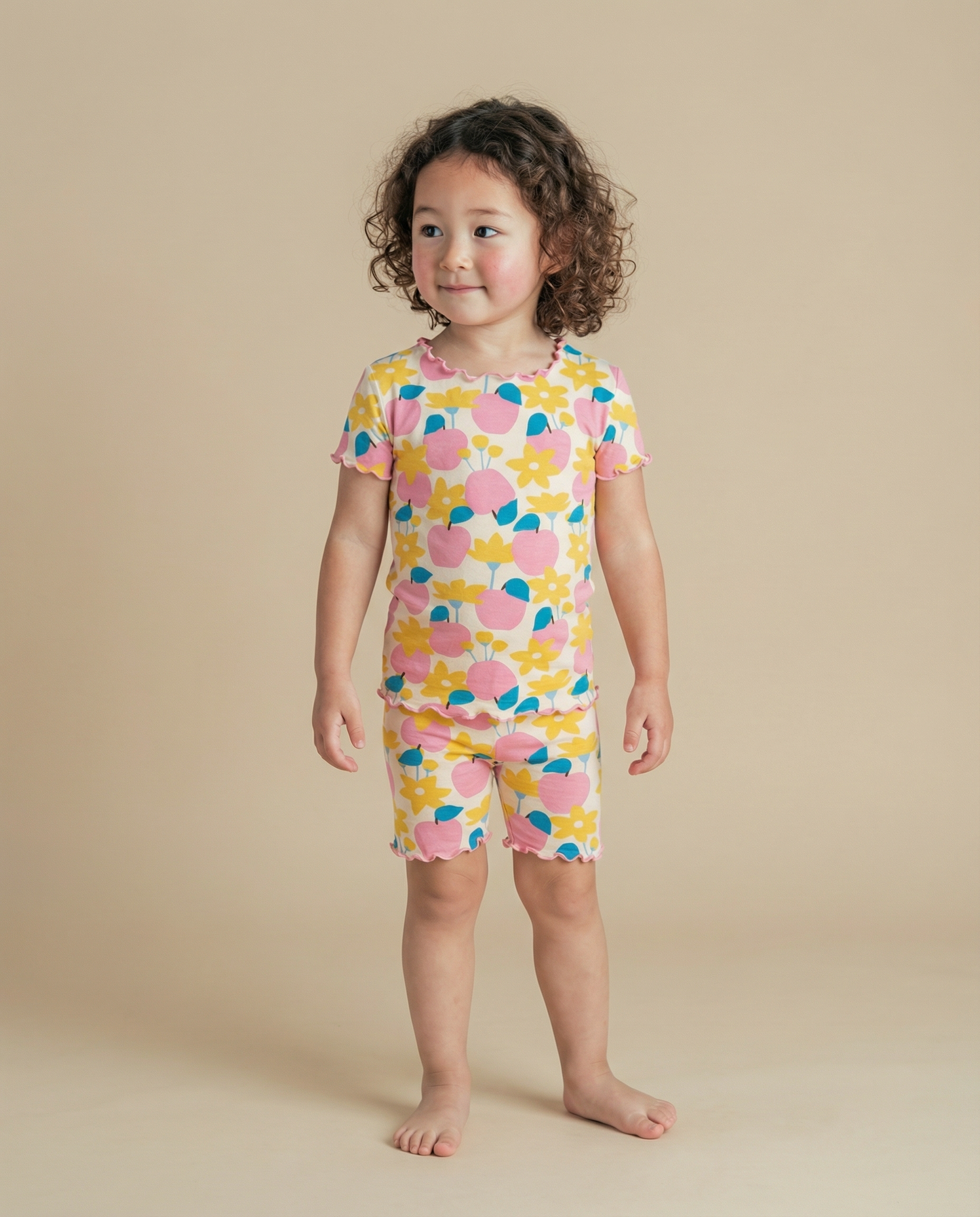 Apple Daisy S/S Pajama Set