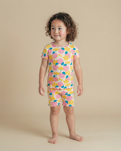 Apple Daisy S/S Pajama Set