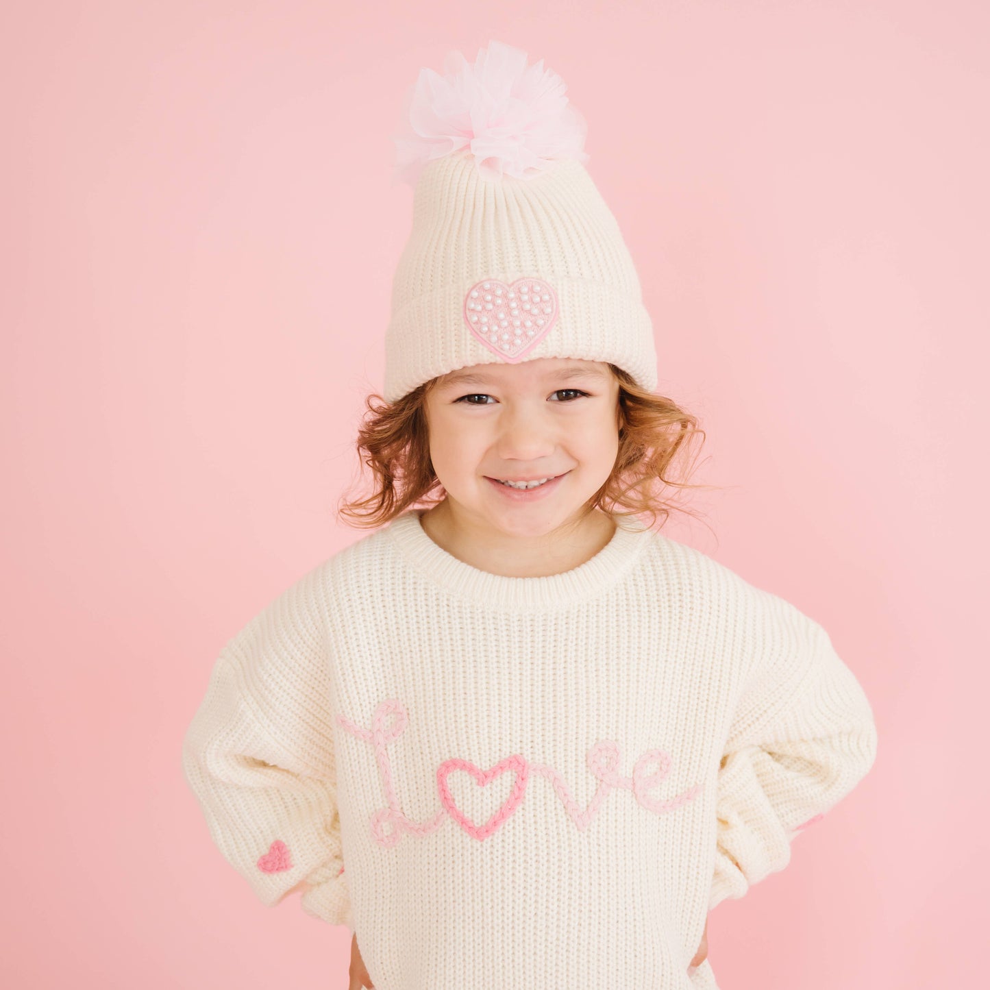 Ditsy Love Knit Sweater