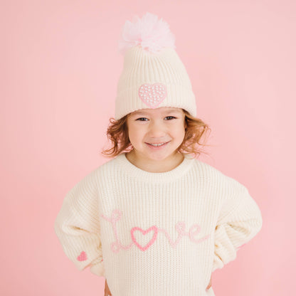 Ditsy Love Knit Sweater