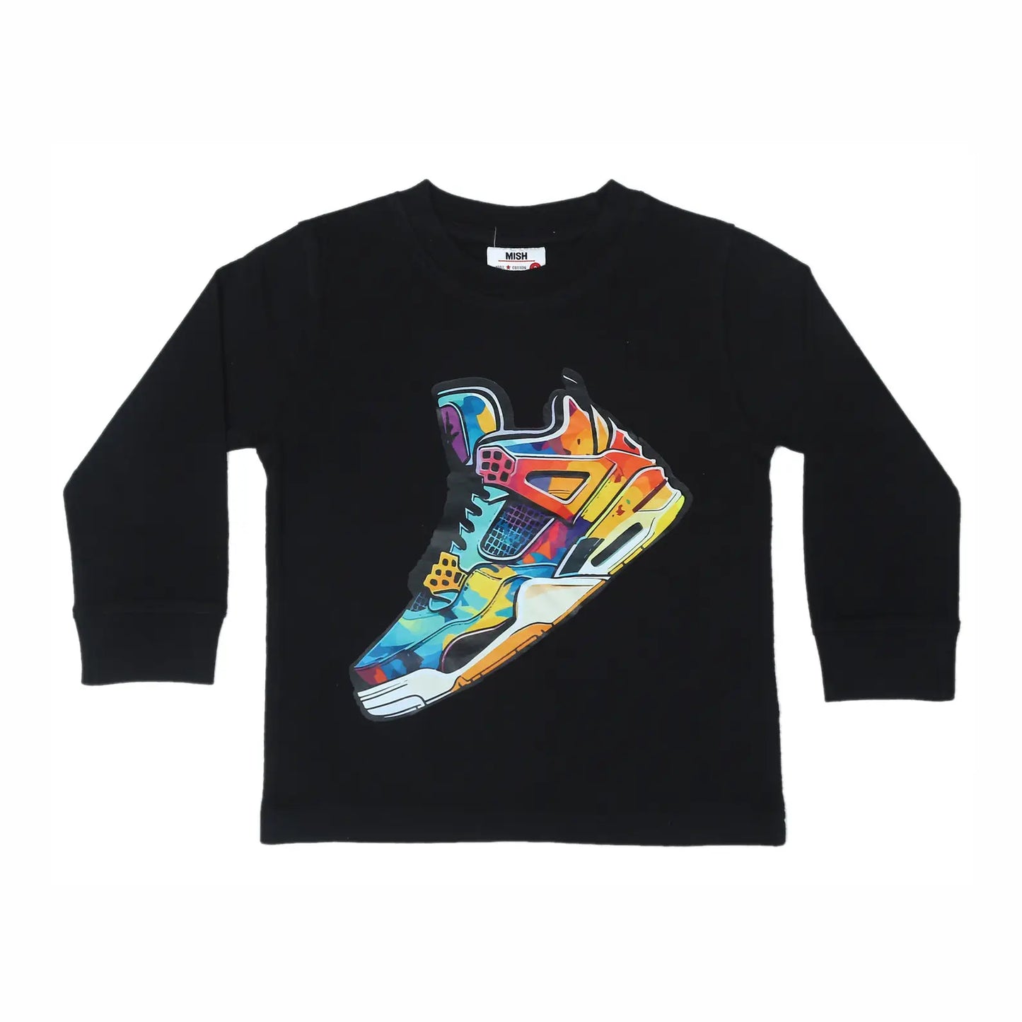 Black Sneakers L/S Shirt