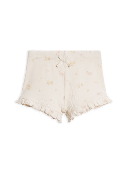 Lydia Ribbed Ruffle Short in Emma Floral
