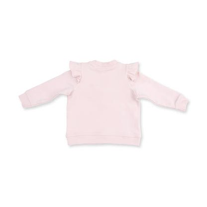 Veiled Bows Ruffle Sweatshirt + Legging Set