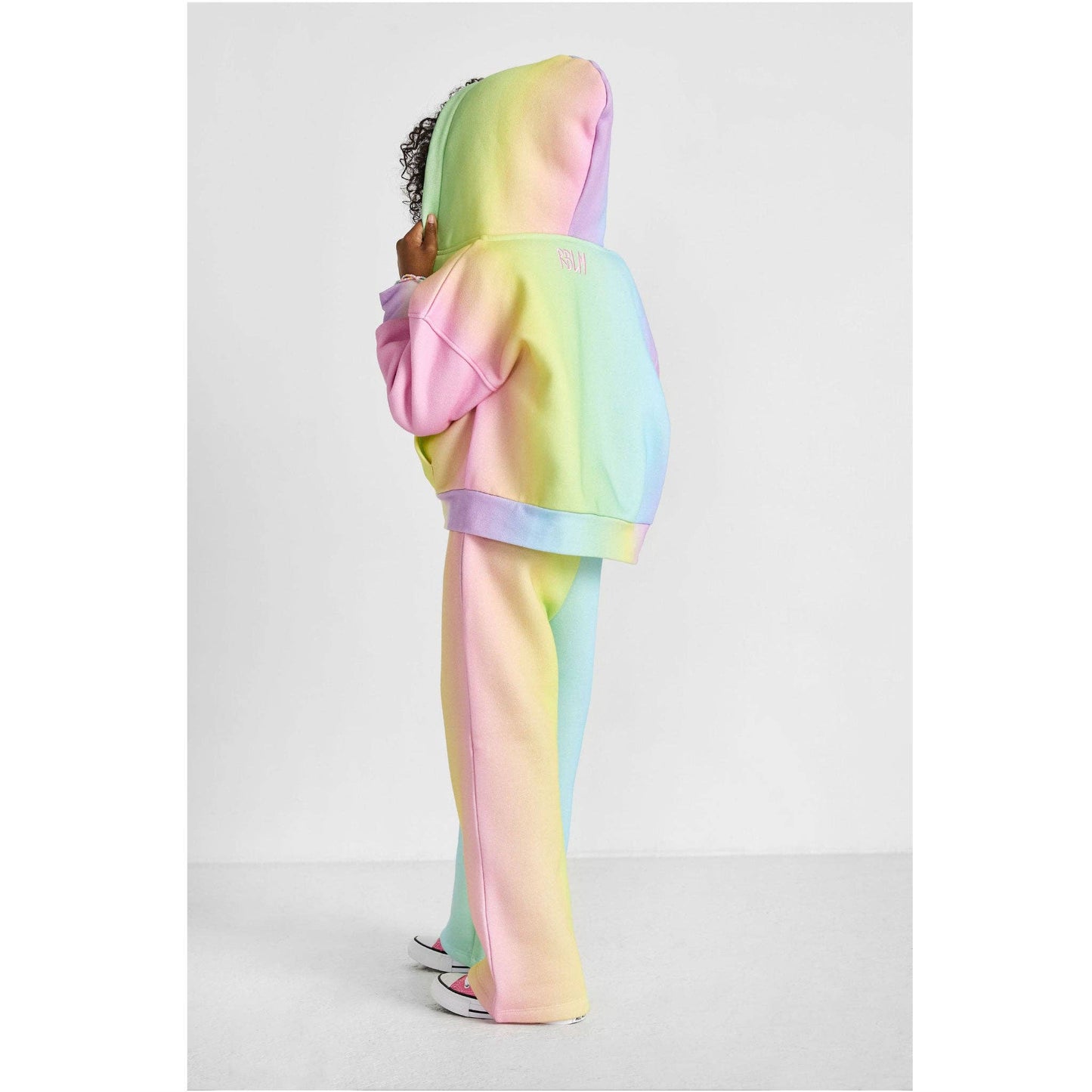 Rainbow Zip-Up Hoodie