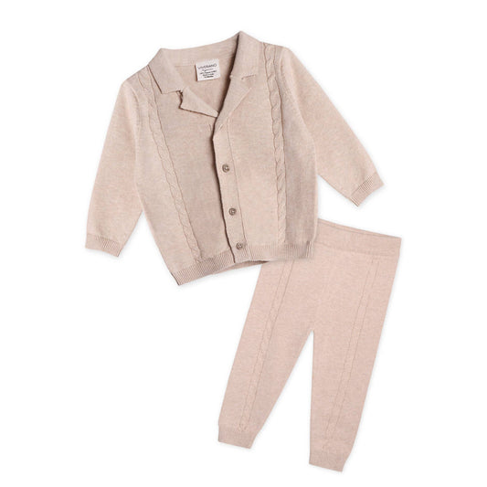 Resort Cable Knit Sweater Set