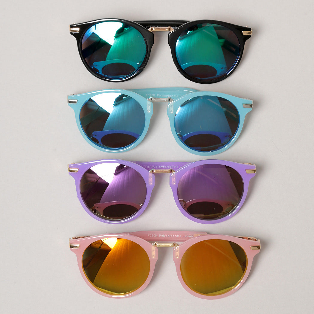 Round Tinted Sunglasses