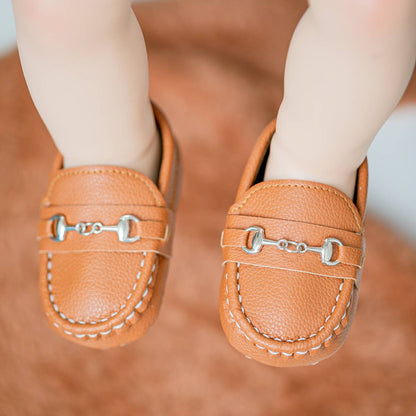 Brown Baby Loafers