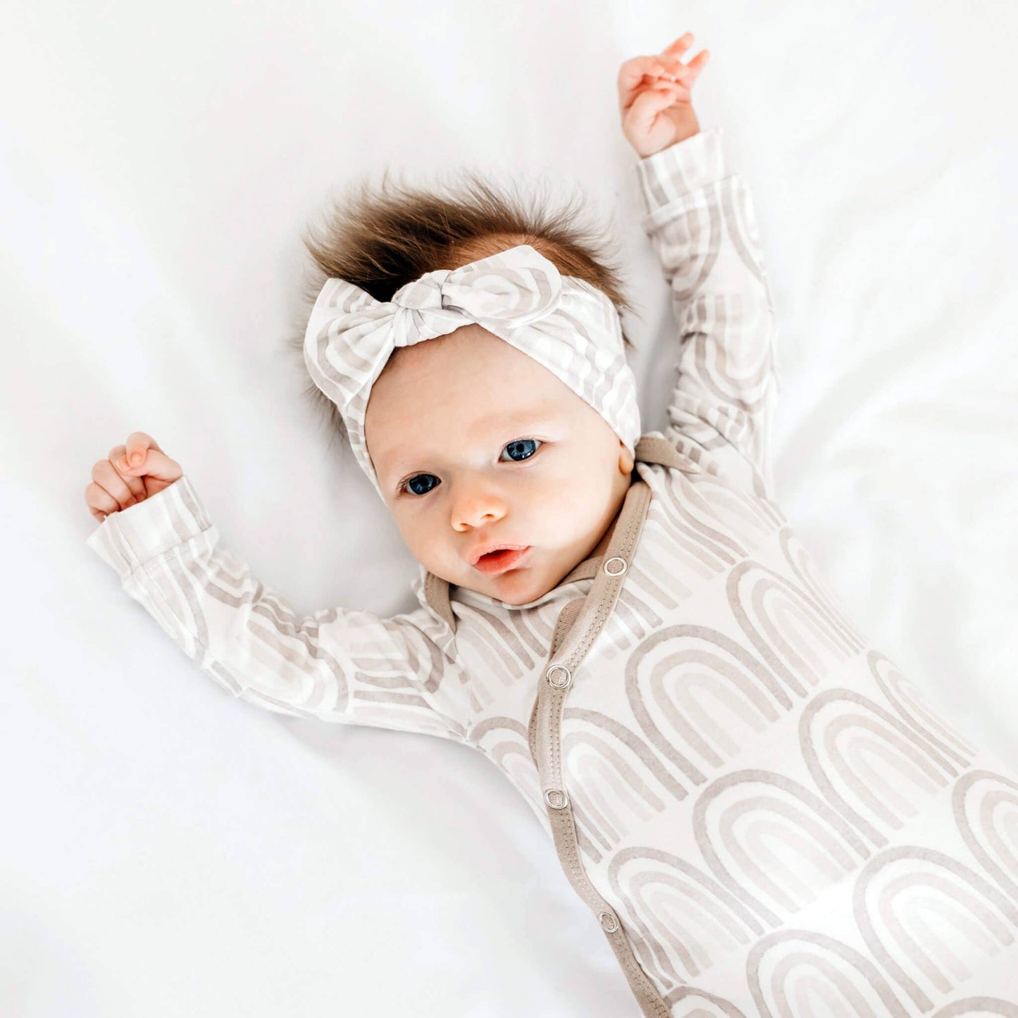 Bliss Newborn Knotted Gown