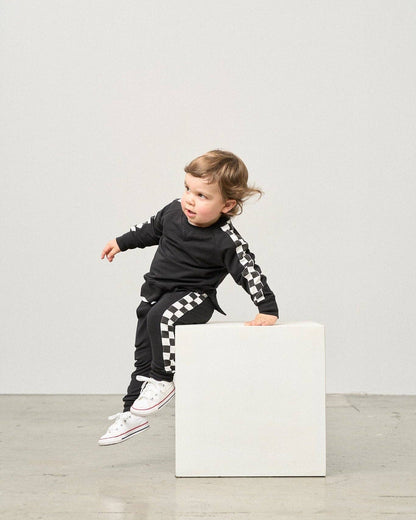 Black Side Checkered Baby Jogger