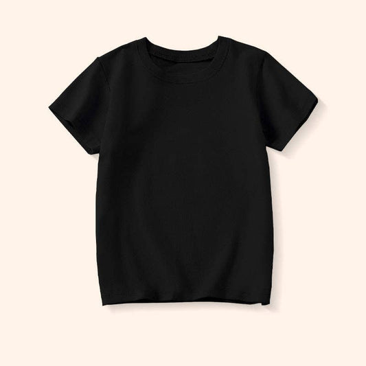 Black Essential Cotton Tee