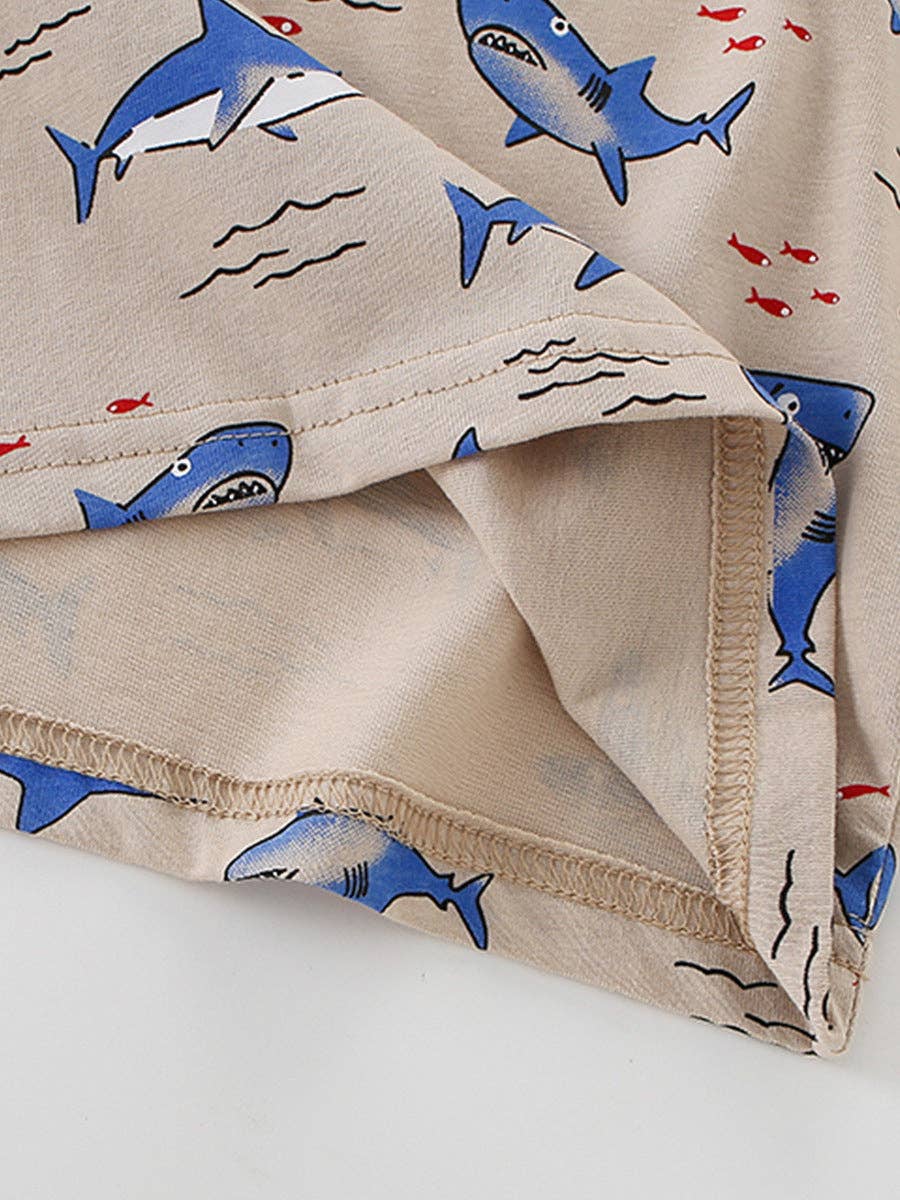 Circling Sharks Tee
