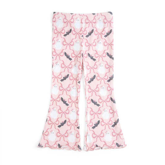 Bat And Ghost Trellis Flare Legging