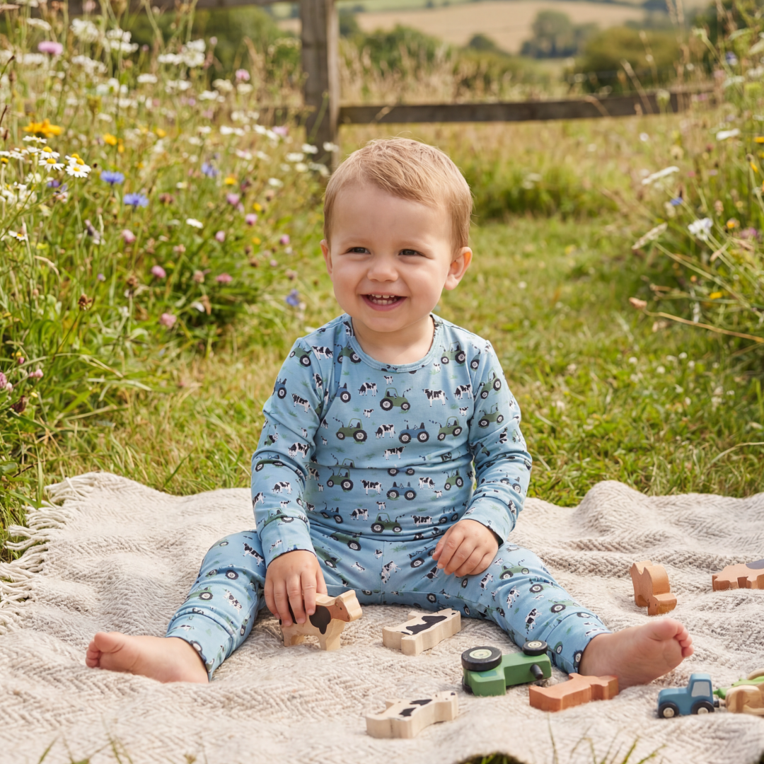 Farm Life Bamboo Pajama Set
