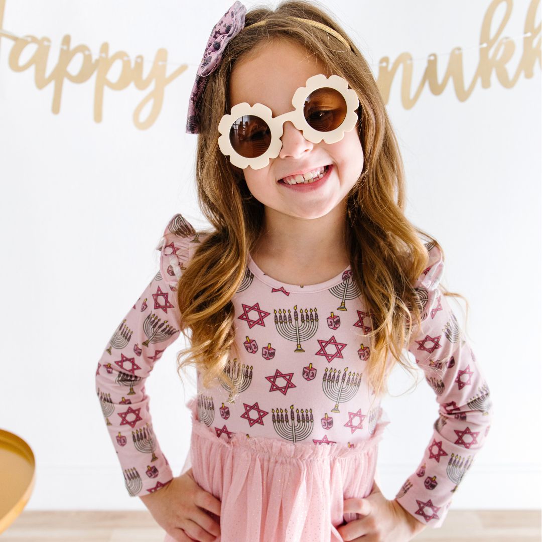 Hanukkah L/S Tutu Dress