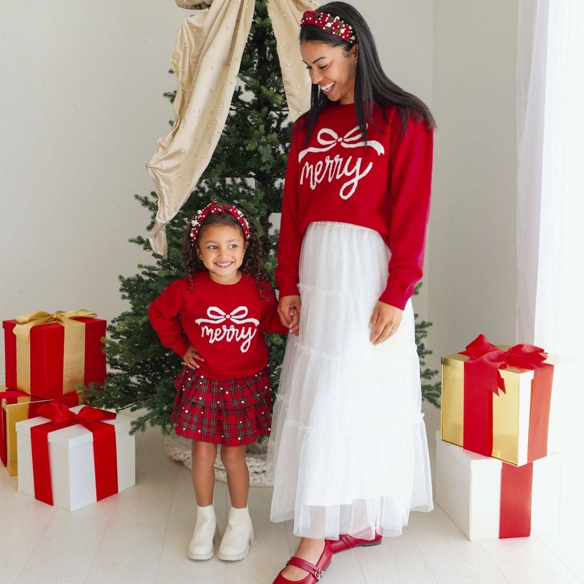 Merry Bow Sweater