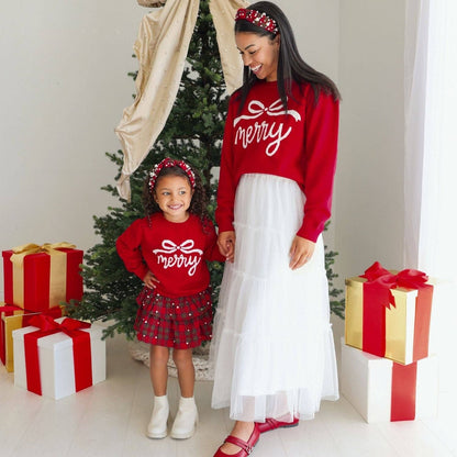 Merry Bow Sweater