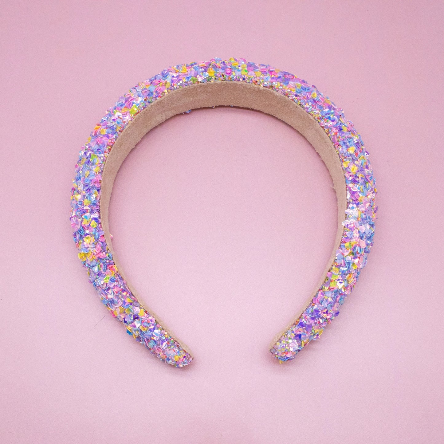Chunky Sequin Multicolor Headband