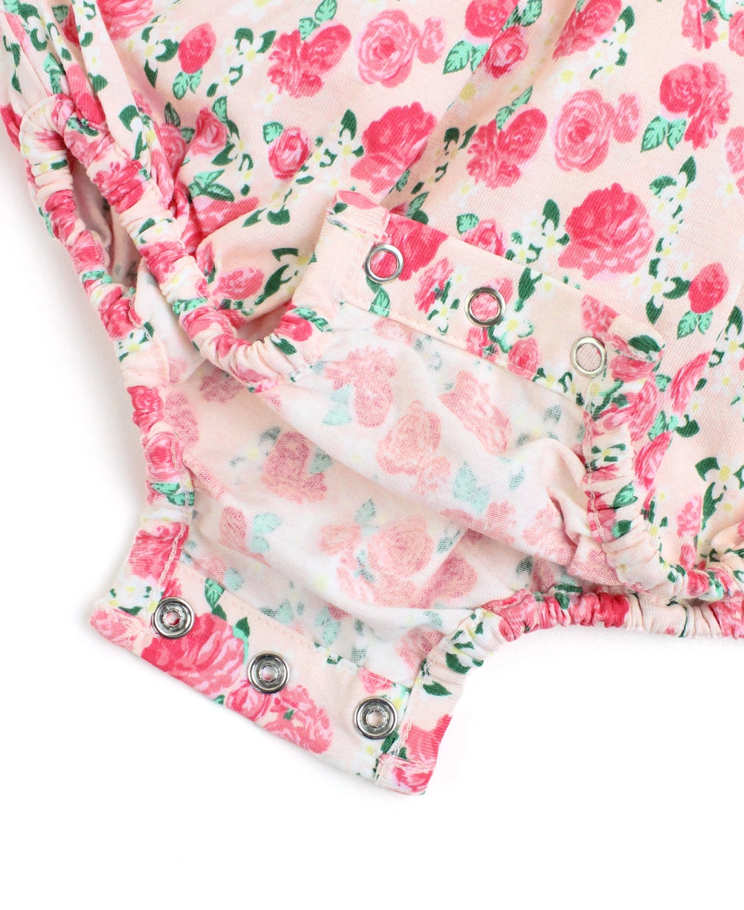 English Roses Smocked Tie Knit Bubble