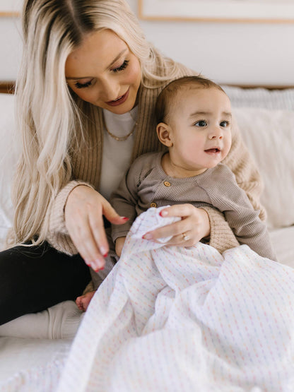 Love Bug Swaddle Blanket Set