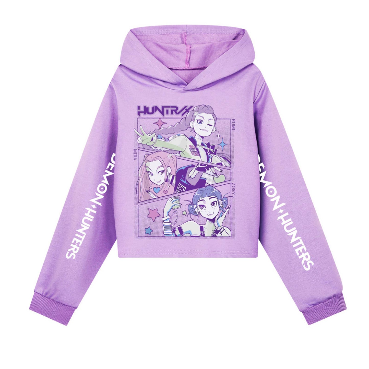 K-Pop Demon Hunters Purple Hoodie