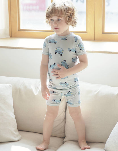 Mint Drive S/S Pajama Set