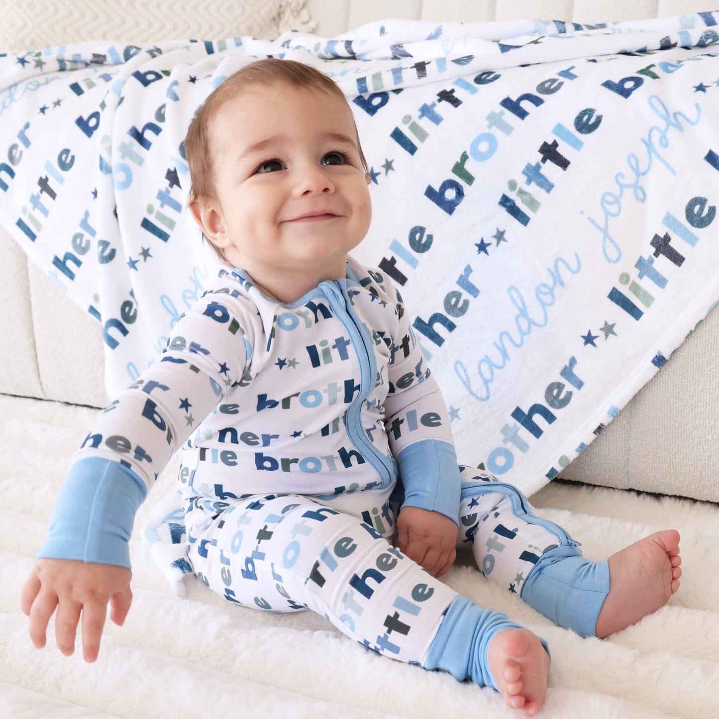 Little Brother Convertible Zip Romper