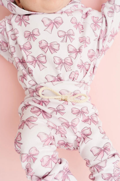 Pretty in Pink Hoodie Romper Set