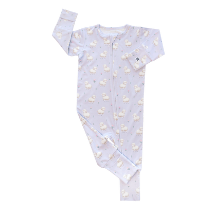Little Sheep Bamboo Convertible Romper