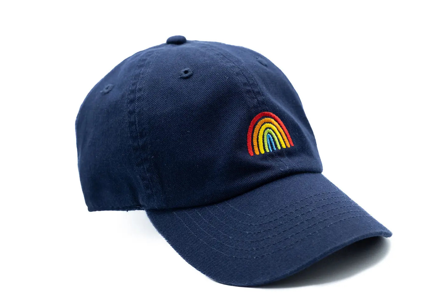 Navy Rainbow Hat - Baby