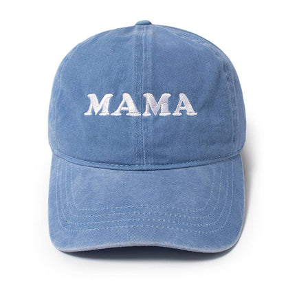 MAMA Lavender Washed Baseball Hat