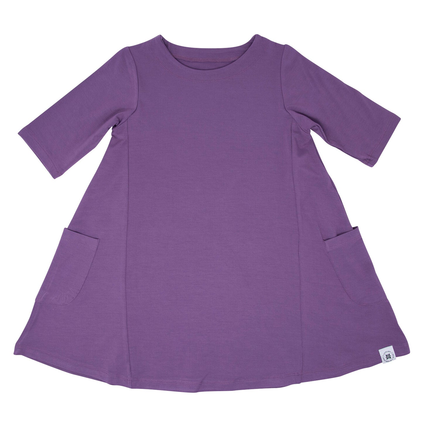 Grape Jelly Mayhem Bamboo Tunic Dress