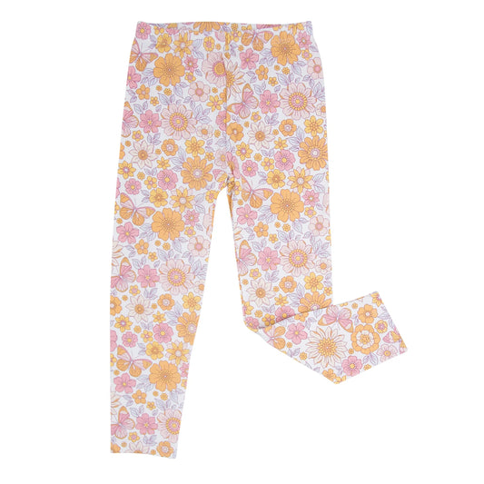 Kim's Calling Floral Bamboo Classic Legging