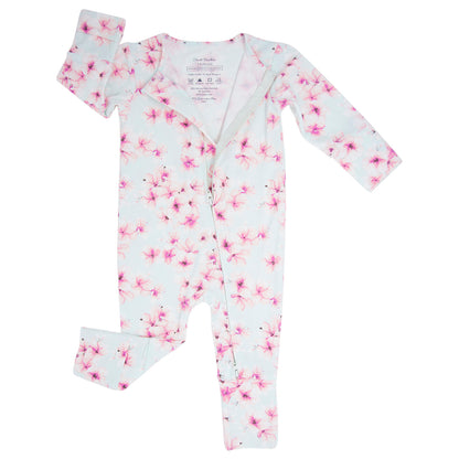 Cherry Blossoms Bamboo Convertible Romper