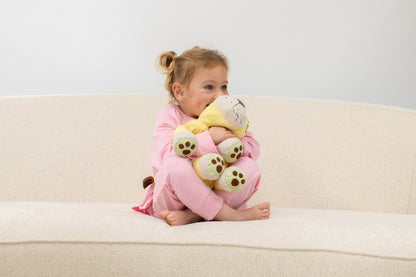 Carnation Pink French Terry Bamboo Jogger Set