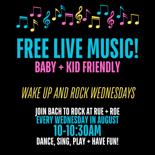 FREE Live Music for Babies + Kids, Every Wednesday in August!