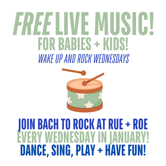 FREE Live Music for Babies + Kids, Wednesdays in January!