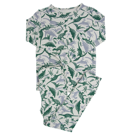 Benny Boy Dino Bamboo Pajama Set