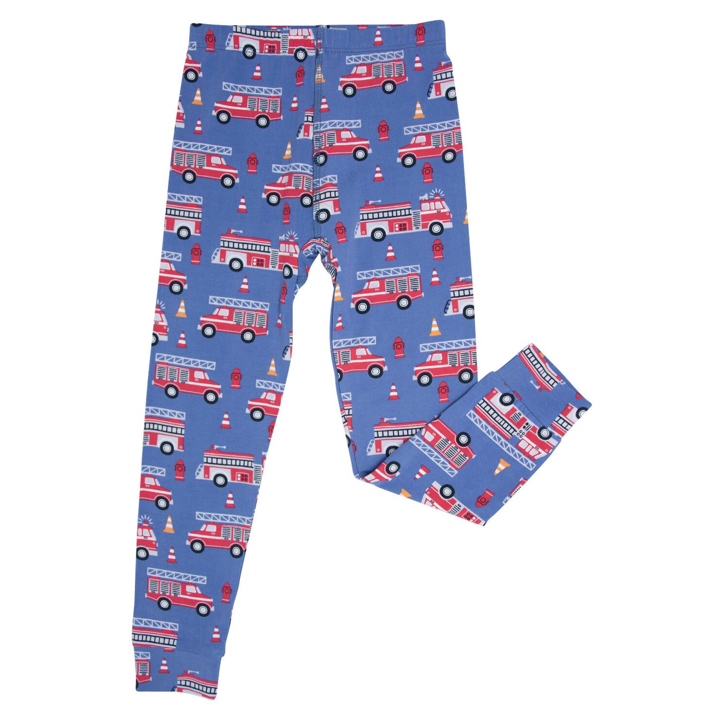 Cameron Firetruck Bamboo Pajama Set