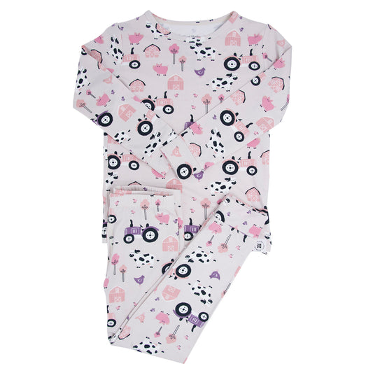 Dolly Farm Fun Bamboo Pajama Set