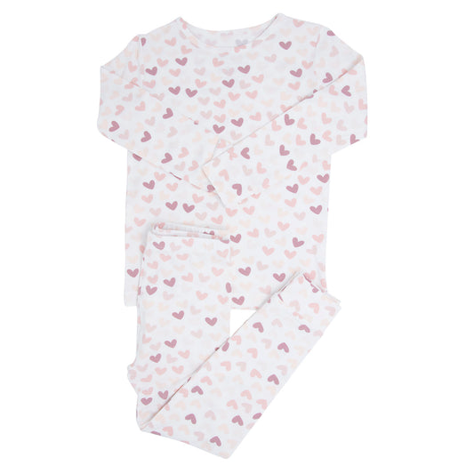 Emma's Hearts Bamboo Pajama Set