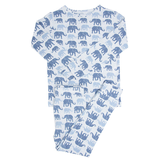 Ethan's Elephants Bamboo Pajama Set