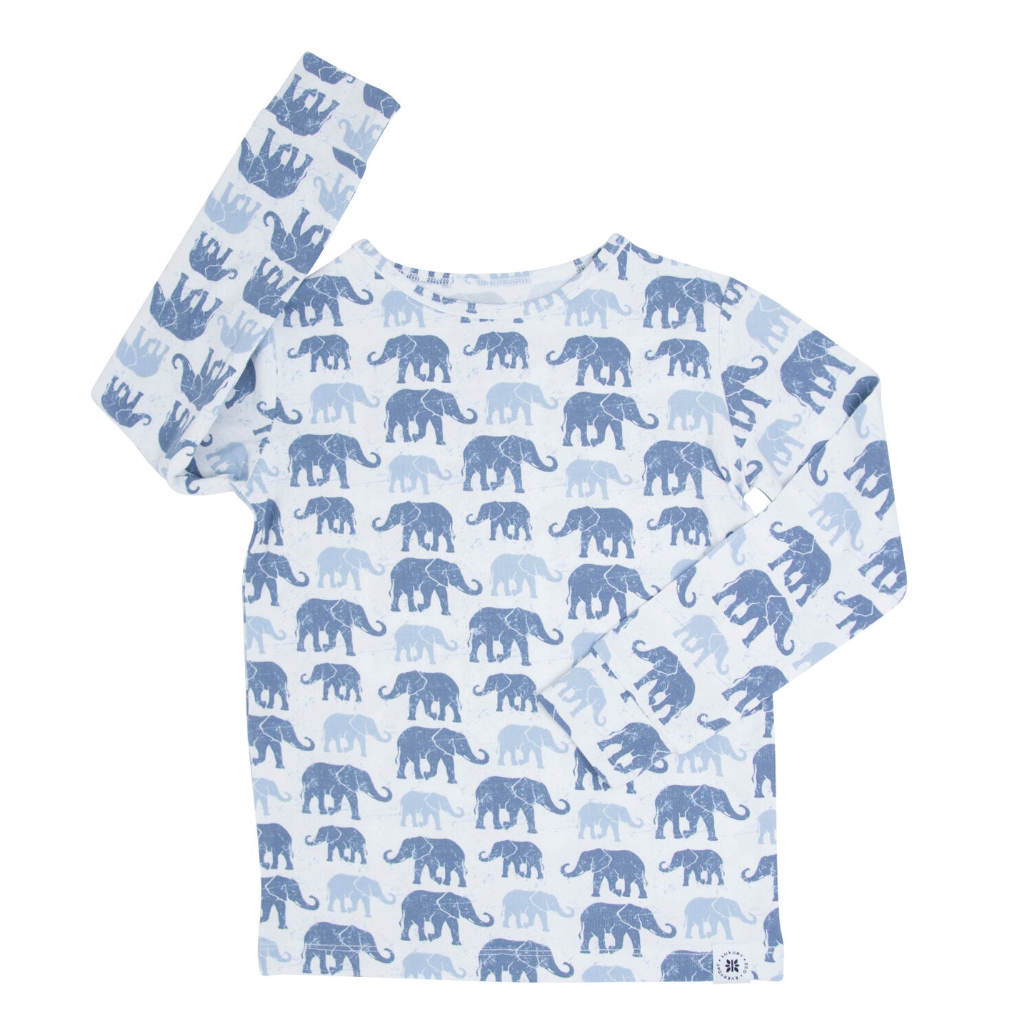 Ethan's Elephants Bamboo Pajama Set