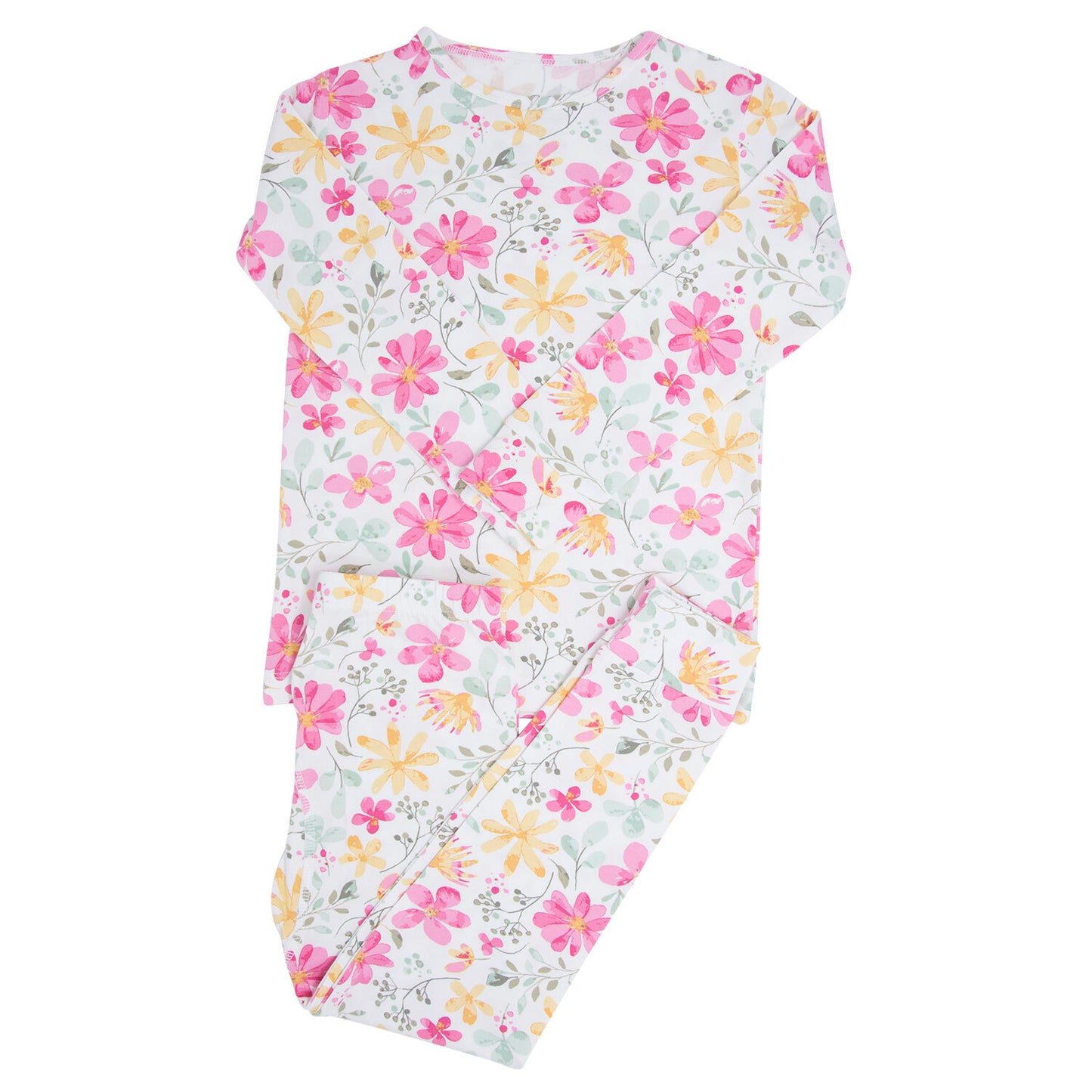 Marin Floral Bamboo Pajama Set