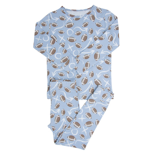 Patrick's Football Bamboo Pajama Set