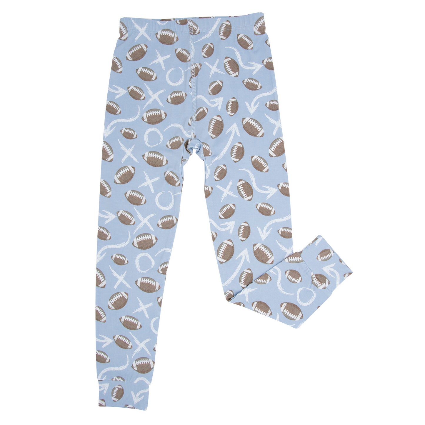 Patrick's Football Bamboo Pajama Set