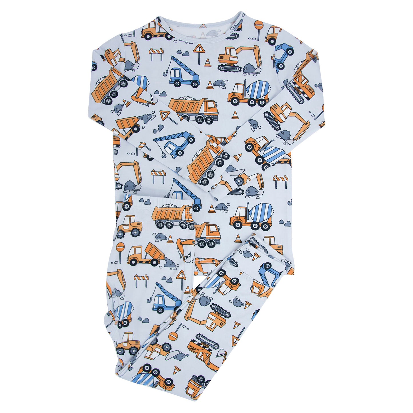 Uncle Kev's Construction Bamboo Pajama Set