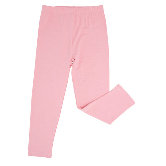 Pink Suede Bamboo Legging