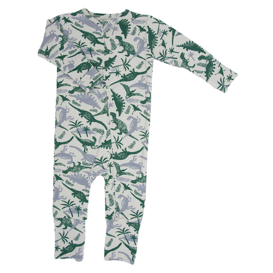 Benny Boy Dino Bamboo Convertible Romper