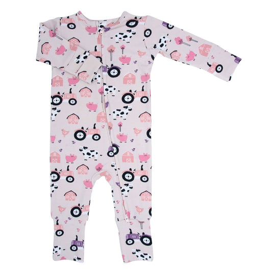 Dolly Farm Fun Bamboo Convertible Romper