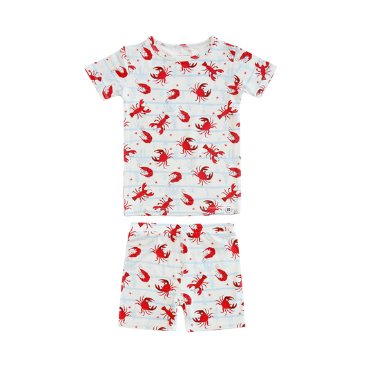 Feeling Crabby S/S Bamboo Pajama Set